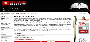 Professionalthesiswriters.com review 
